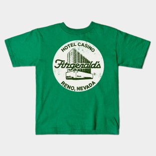 Retro Vintage Fitzgerald's Hotel Casino Las Vegas Kids T-Shirt